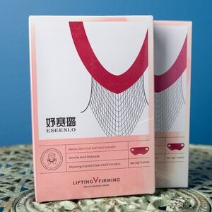 2 Double Chin Remover Face Lifting Firming V line Chin Up - 10 patches total